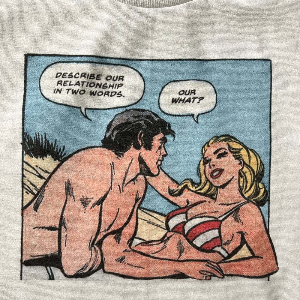 Our What? Funny retro White Unisex T-Shirt
